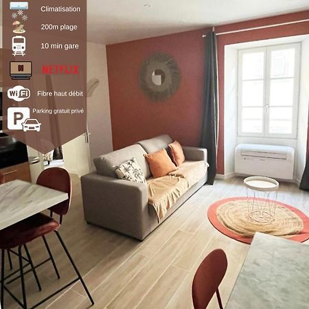 Sublime T2/ Cosy/ Clim/ Parking/Plage Menton Eksteriør bilde