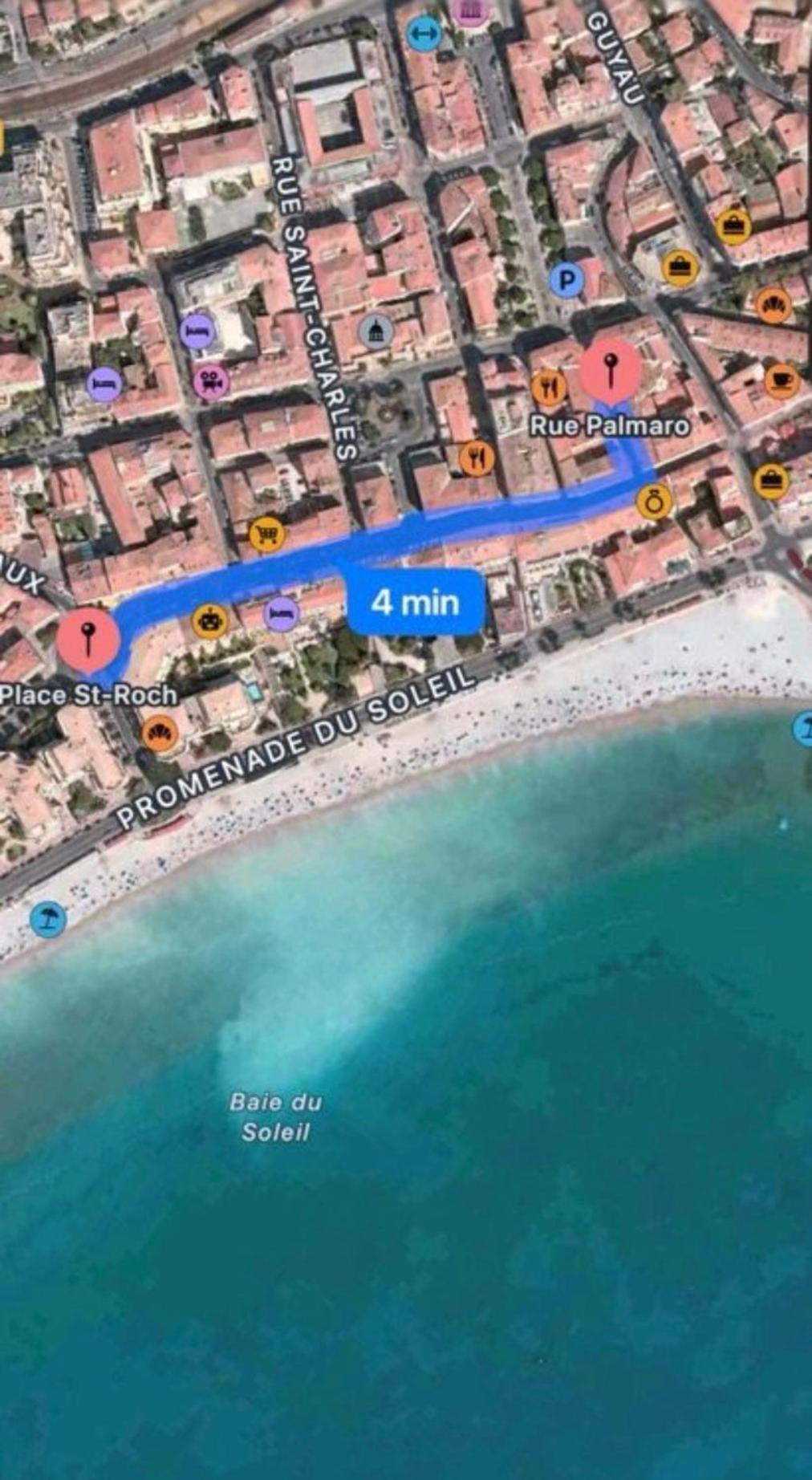 Sublime T2/ Cosy/ Clim/ Parking/Plage Menton Eksteriør bilde